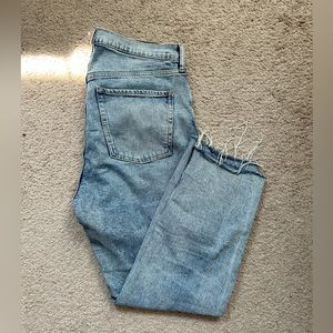 Old Navy Sky High Straight Jeans